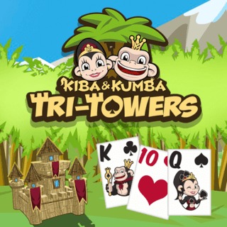 Kiba ve Kumba Tri Towers Solitaire