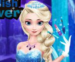 Elsa Frozen Makyaj ve Giydirme