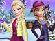 Elsa ve Anna Kış Modası