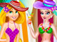 Elsa ve Rapunzel Tatilde