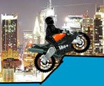 Motorcu Ninja Zorlu Parkur