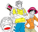 One Piece Boyama