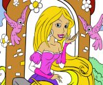 Rapunzel Boyama