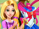 Rapunzel Cosplay Elbise Dikimi